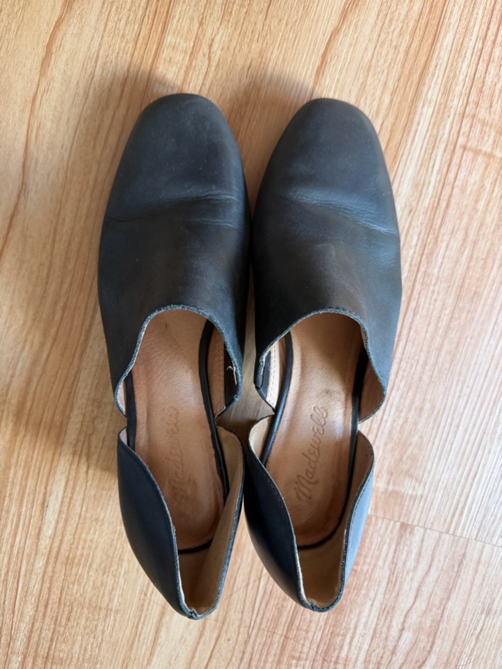 Madewell Black Leather shoes